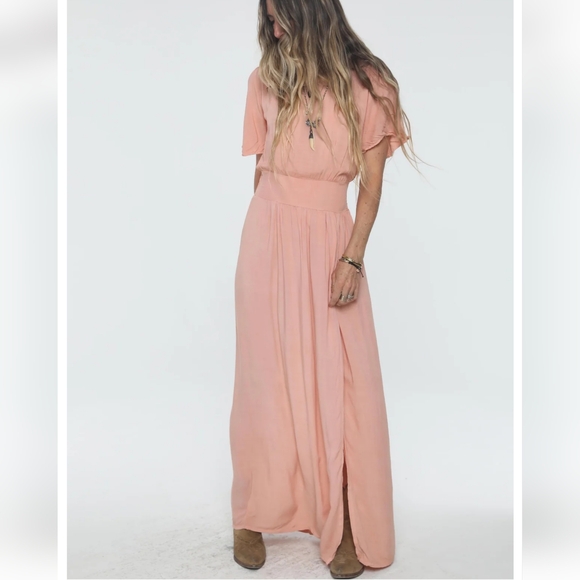 Jens Pirate Booty Harvest Moon Maxi Dress in Rio Clay - Picture 5 of 11